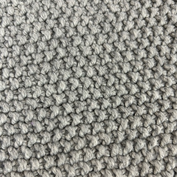 GAP Gray Wool Alpaca Blend Knit Scarf - Picture 5 of 6